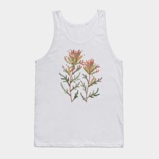 Wyoming State Flower Indian Paintbrush Tank Top